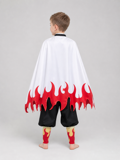 Anime-Style Costume with Cape and Accessories