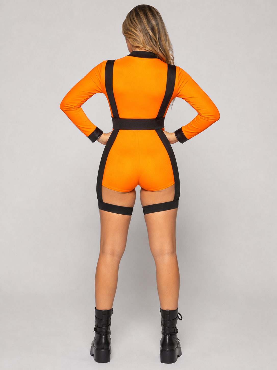 Astronaut Romper with Straps and Patches