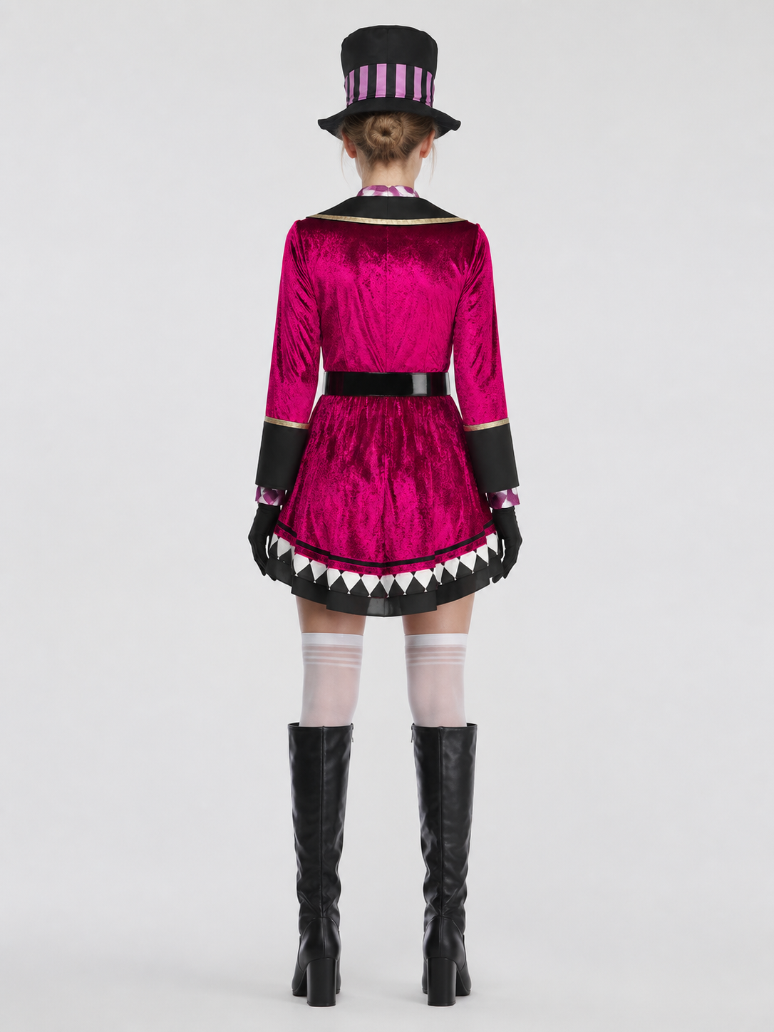 Adult Stage Magician Costume, S–XXL, Carnival back view