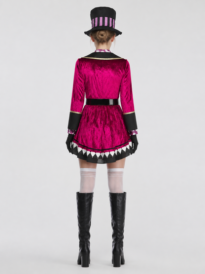 Adult Stage Magician Costume, S–XXL, Carnival back view