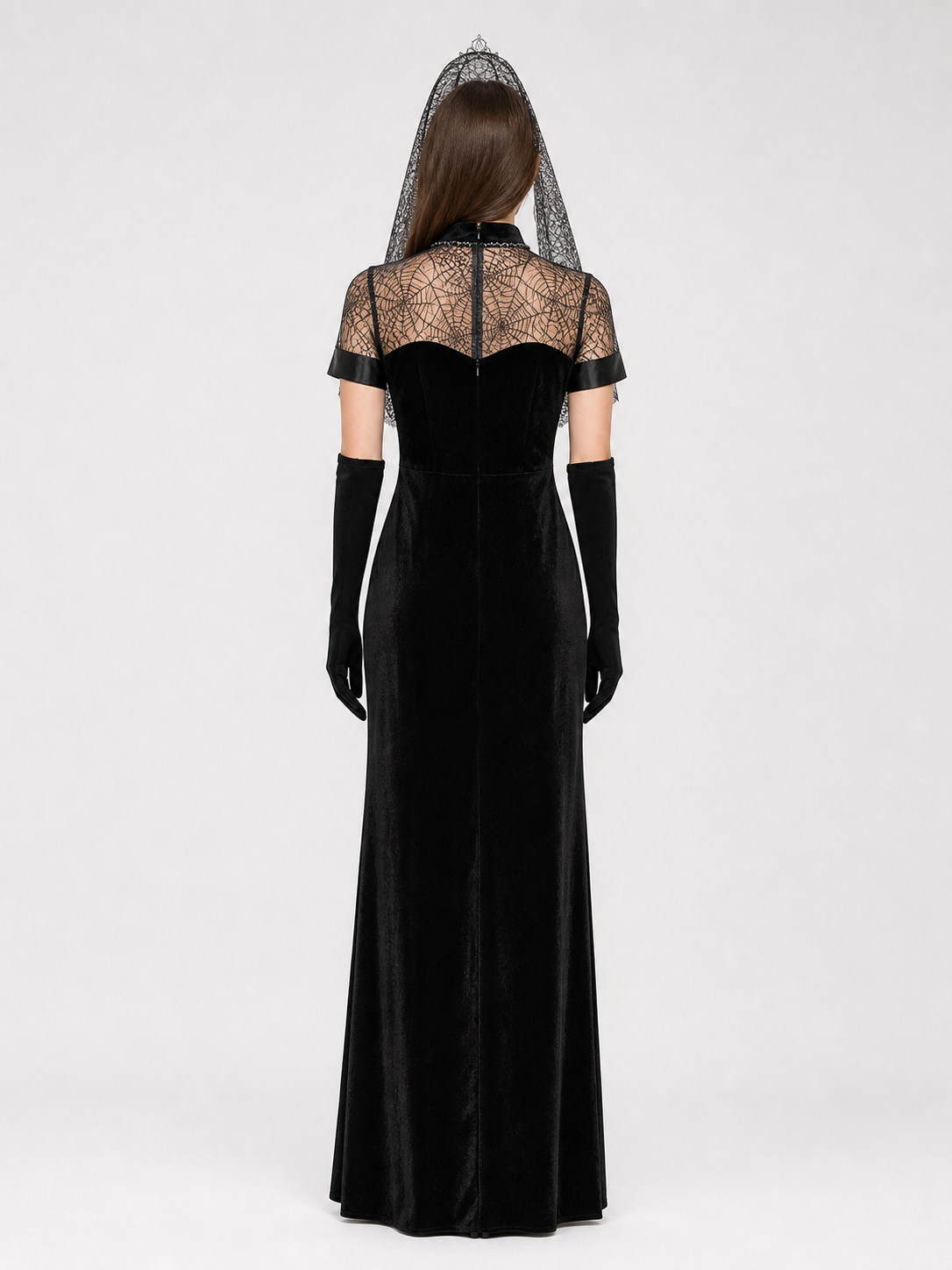 Mavis Cosplay Dress with Headpiece and Arm Cuffs