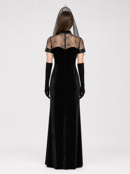 Mavis Cosplay Dress with Headpiece and Arm Cuffs