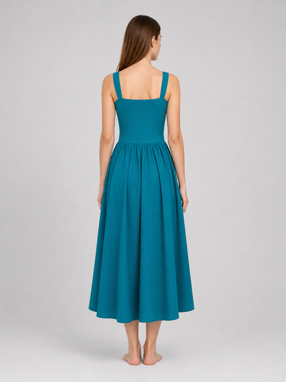Medieval Strappy Lace-Up Dress