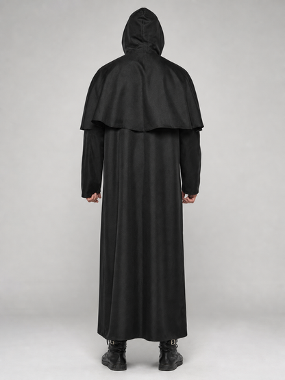 Halloween Hooded Robe Cloak with Cape