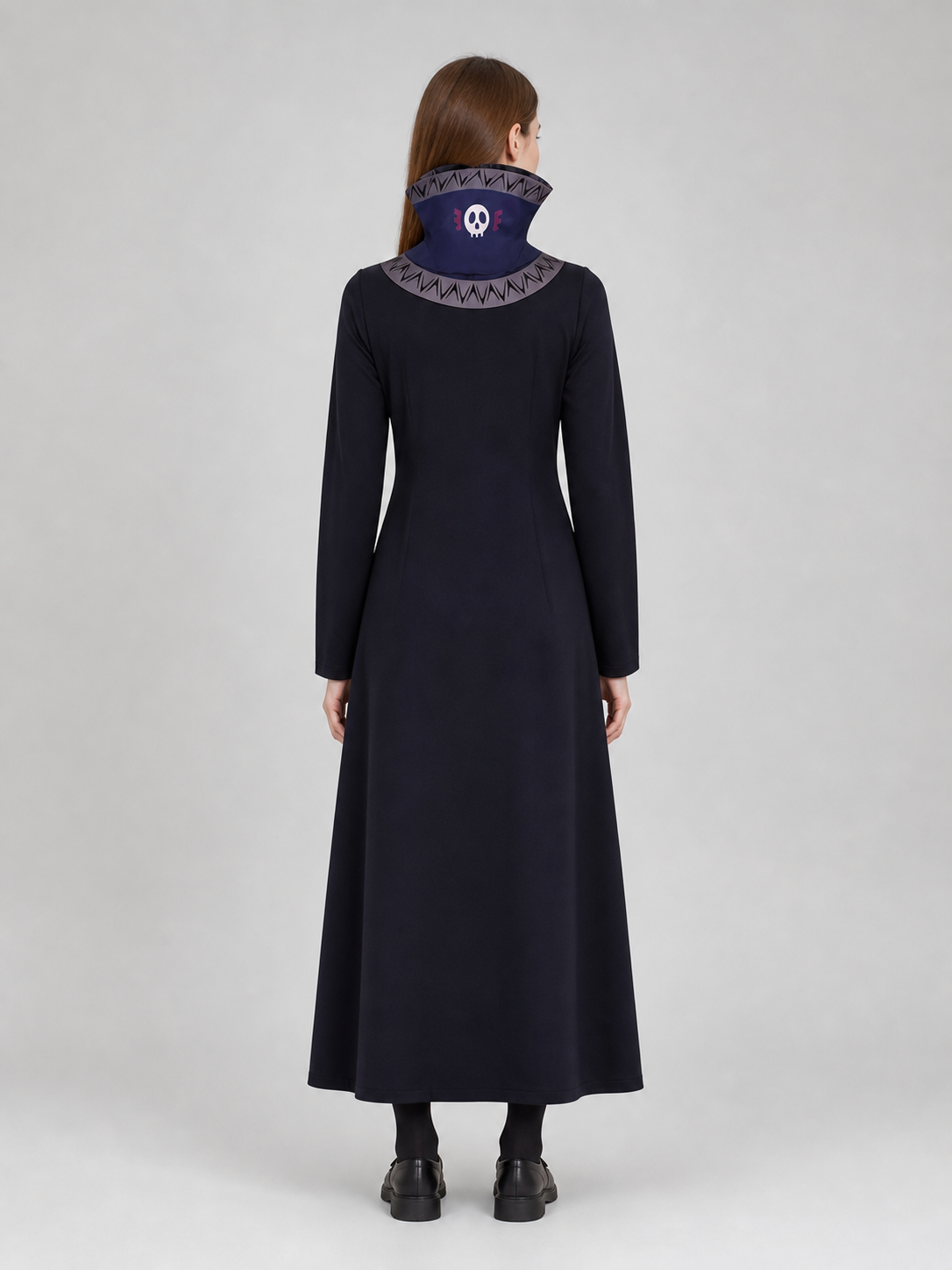 Kurapika Cosplay Costume, Long Robe with High Collar