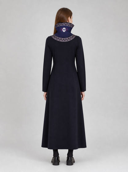 Kurapika Cosplay Costume, Long Robe with High Collar
