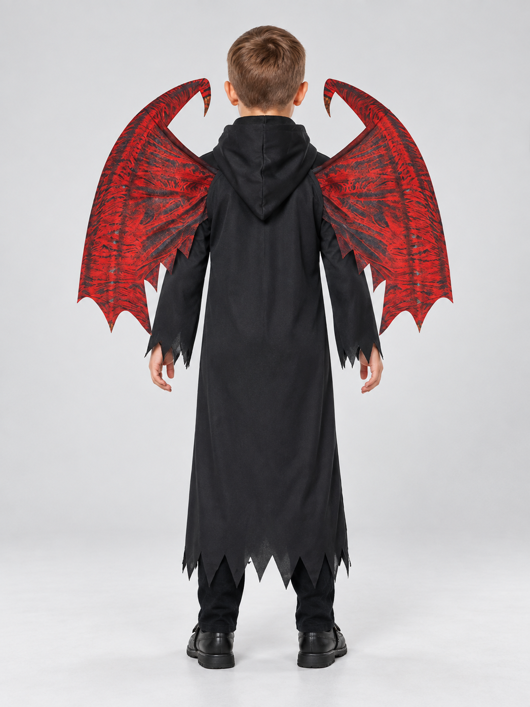 Kids' Demon Carnival Costume with Wings and Mask