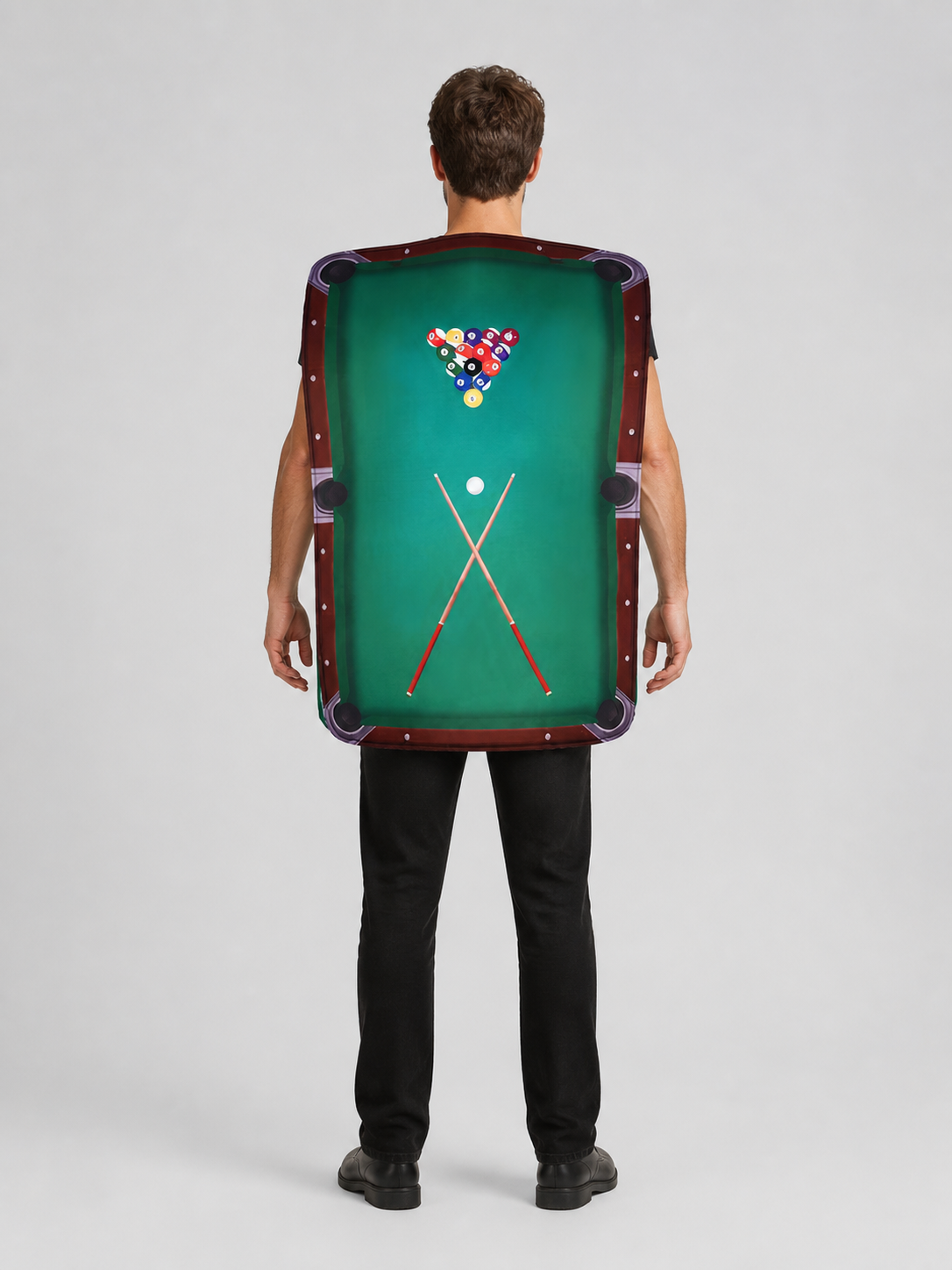 Pool Table Jumpsuit Costume for Cosplay back view