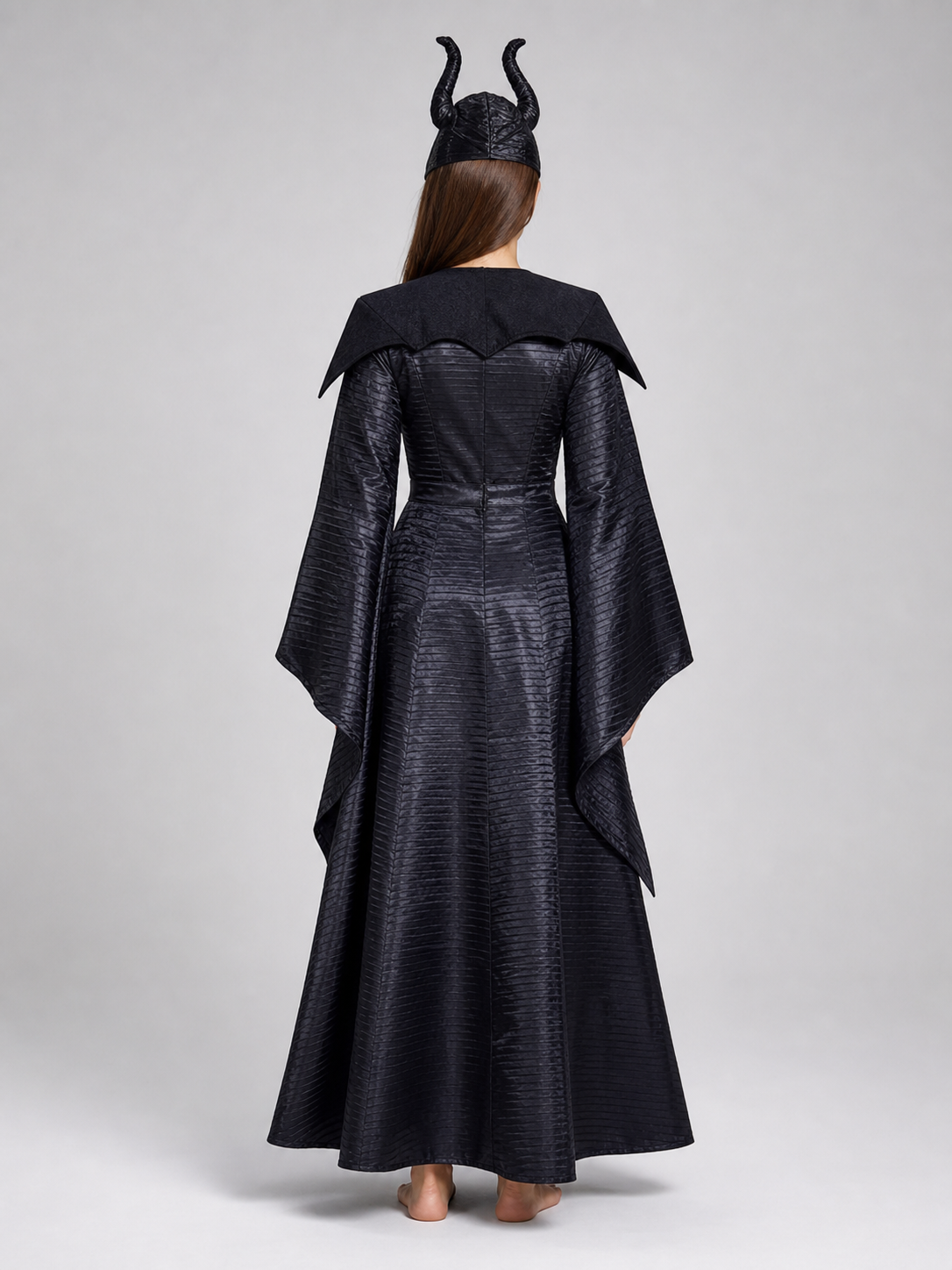 Horned costume dress, gothic look