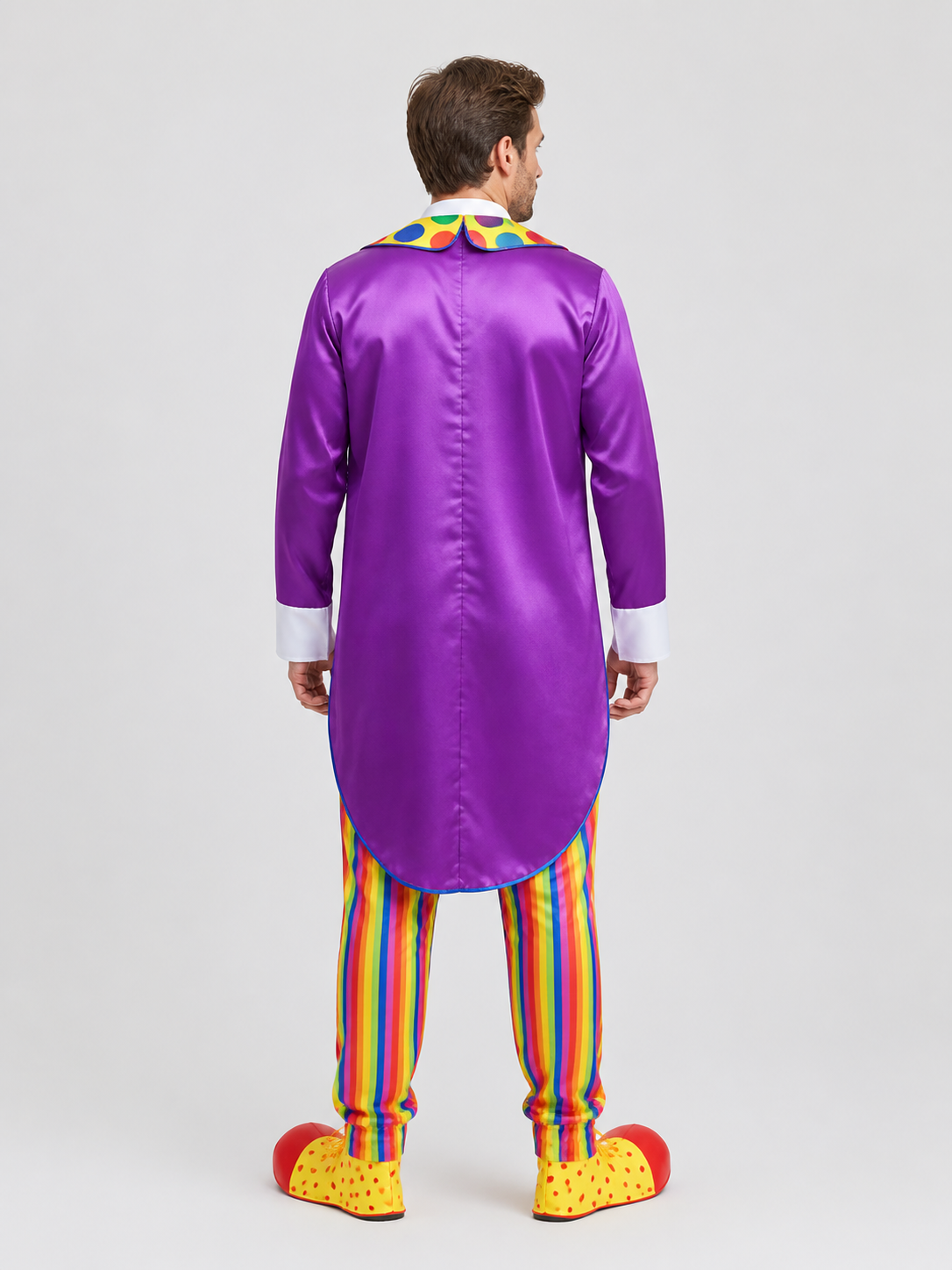 Clown Costume for the Stage, Carnival, and Halloween back view