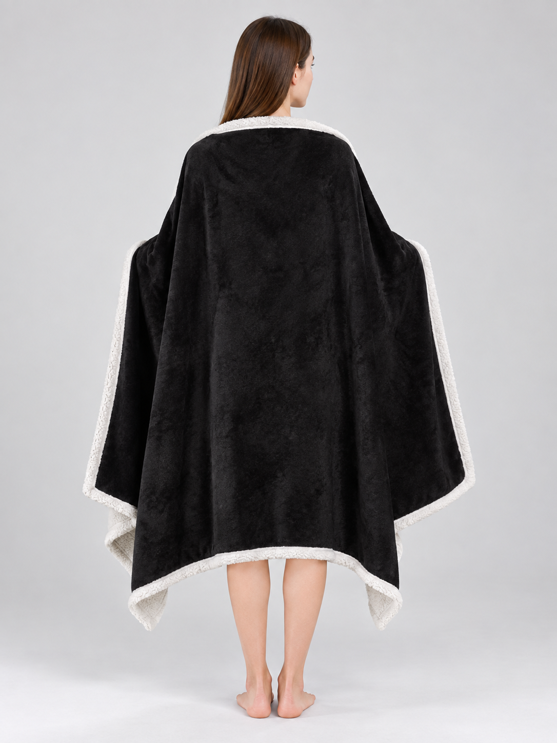 Reversible Water-Resistant Blanket for Pets back view