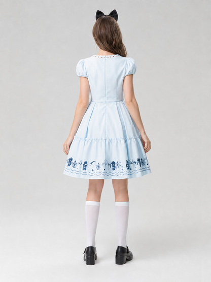 Alice in Wonderland Lace Cosplay Dress