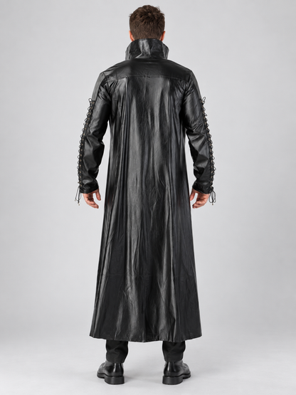 Black Vampire Costume: Coat, Vest, Pants
