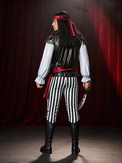 Pirate Costume for Halloween and Cosplay back view
