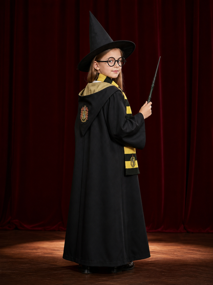 Harry Potter Hufflepuff Robe for Cosplay and Performances