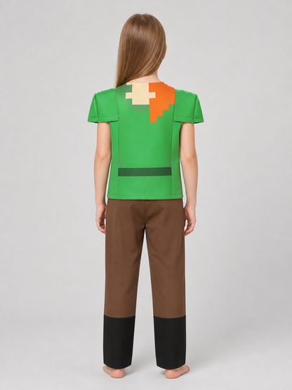Minecraft pixel costume for cosplay and celebrations
