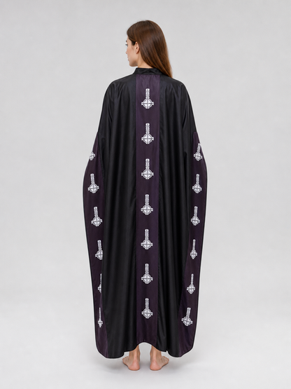 Ghost BC Cosplay Cloak with Hood and Belt