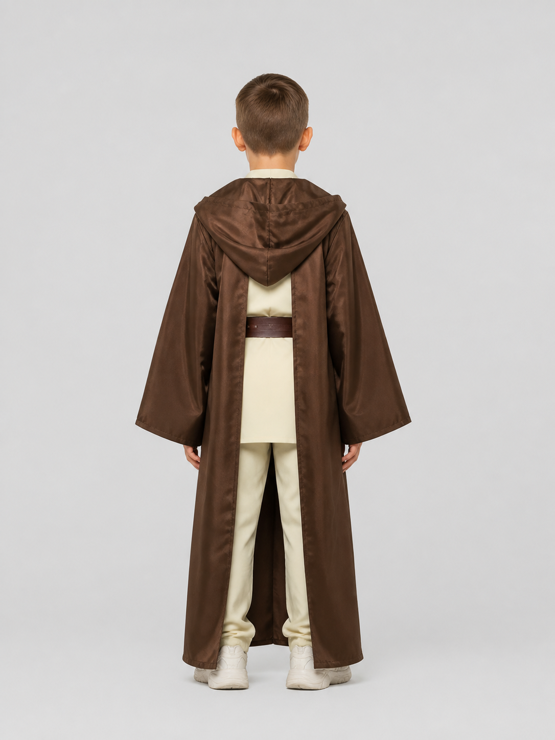 Star Wars Cosplay Costume with Hood and Belt back view