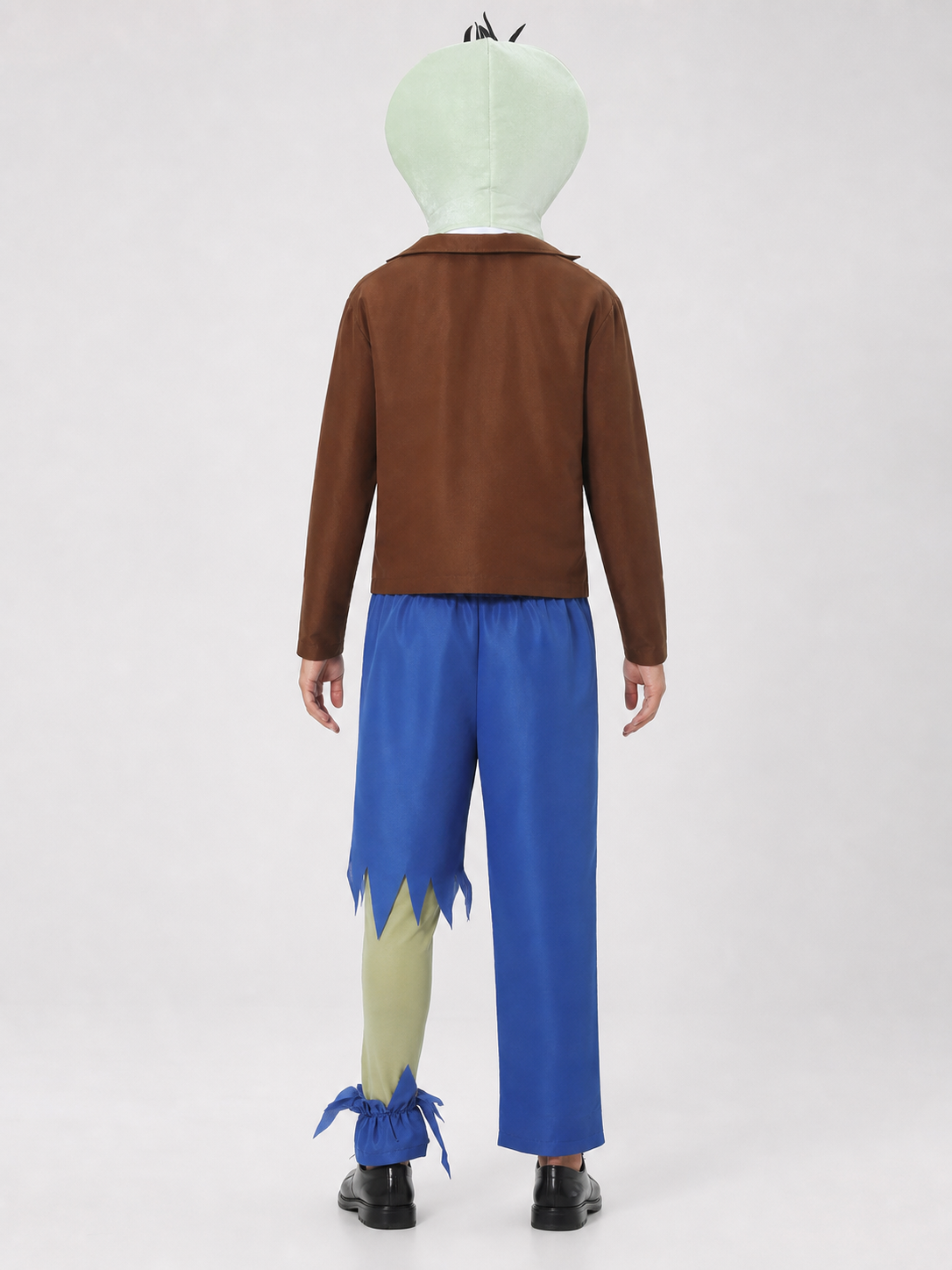 Zombie Costume with Green Headpiece
