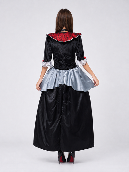 Gothic vampire dress for Halloween and cosplay