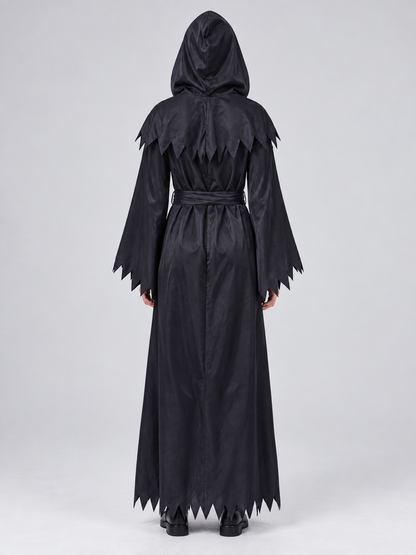 black black hooded reaper cosplay costume product image 4