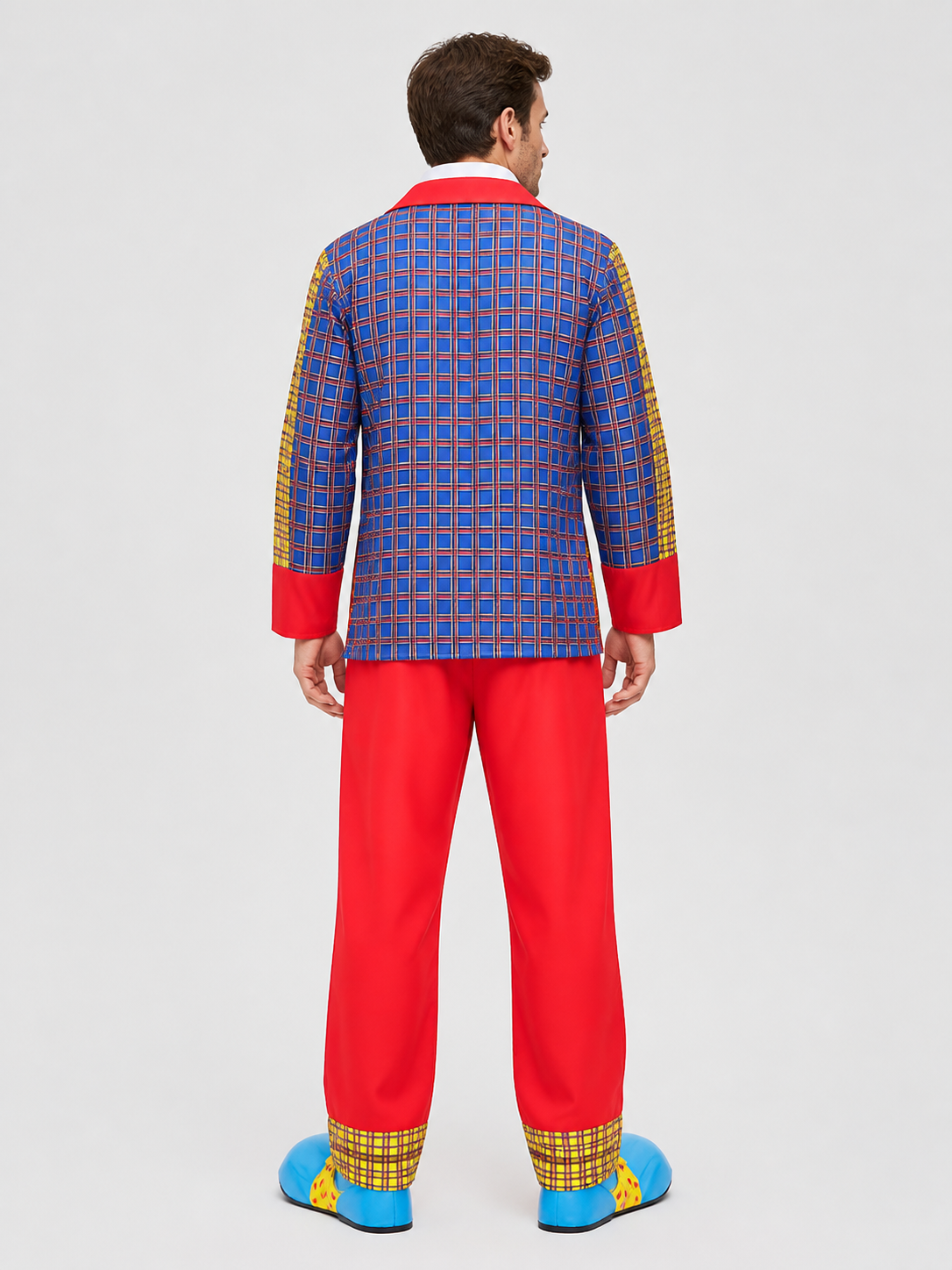 Clown Costume for Stage Performances and Halloween back view