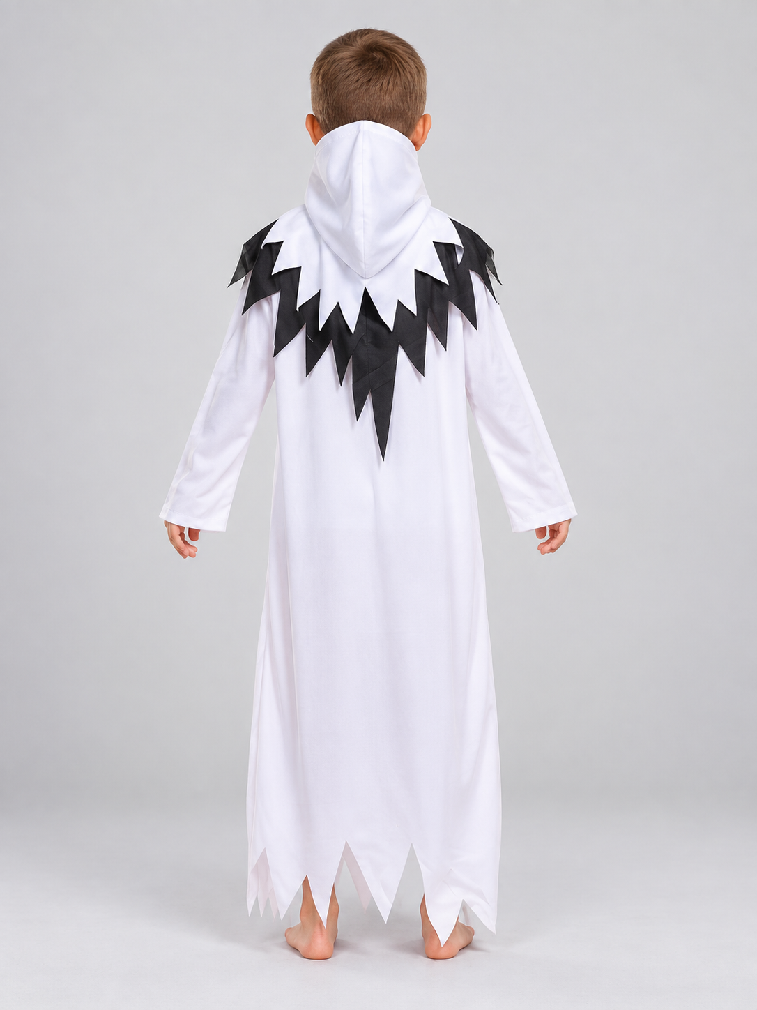 Hooded Ghost Costume back view