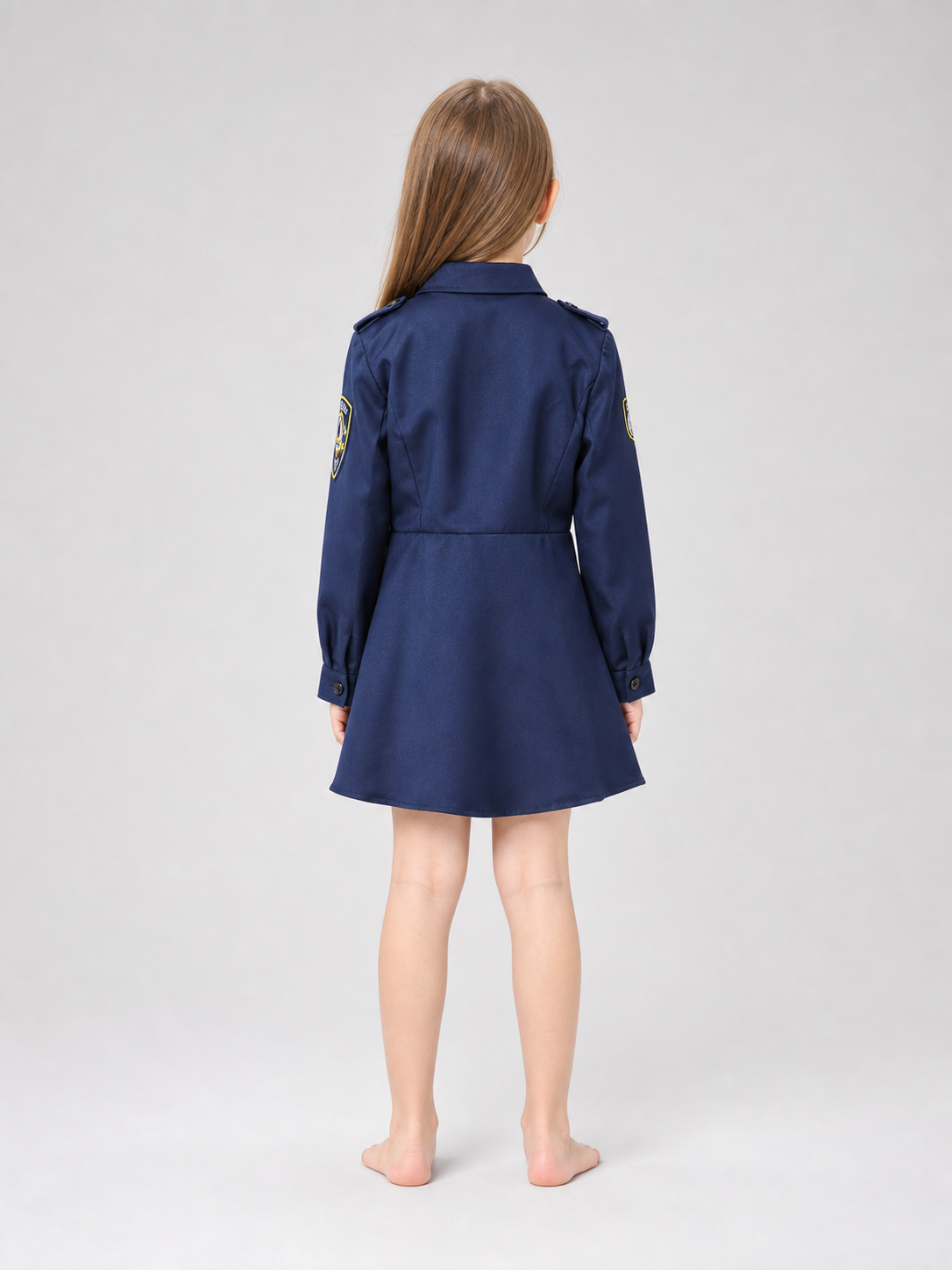 Police Costume Dress with Cap