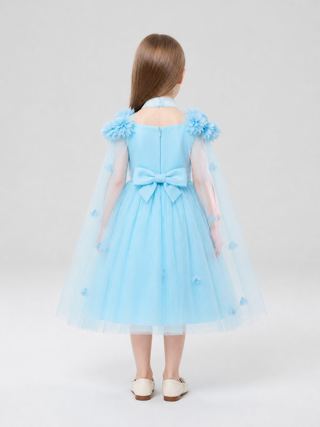Princess Flower Tutu Dress for Flower Girls