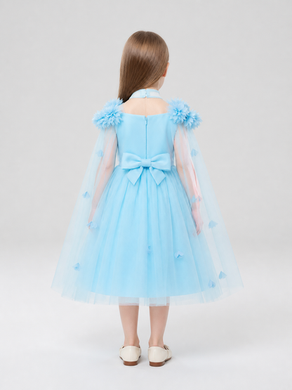 Princess Flower Tutu Dress for Flower Girls