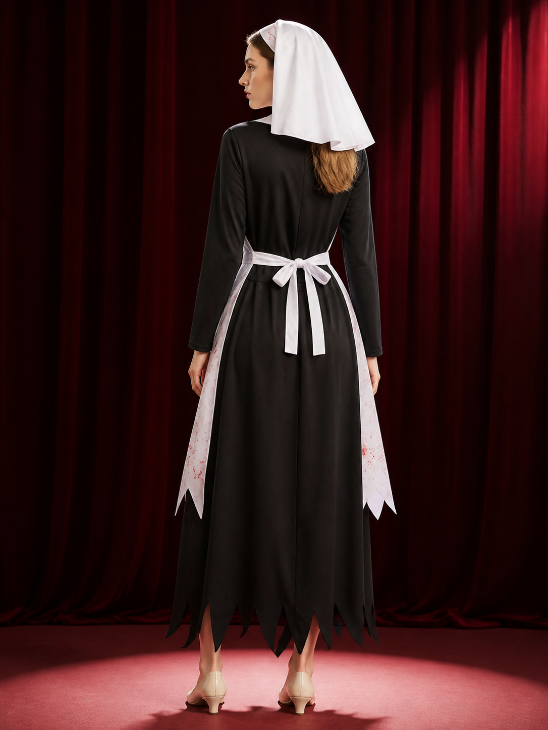 Halloween Costume with Dress and Apron