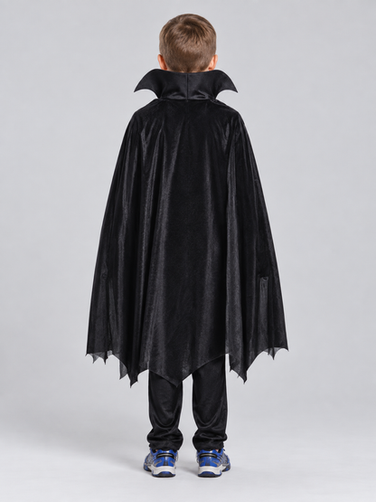 Vampire Costume with Red Vest back view