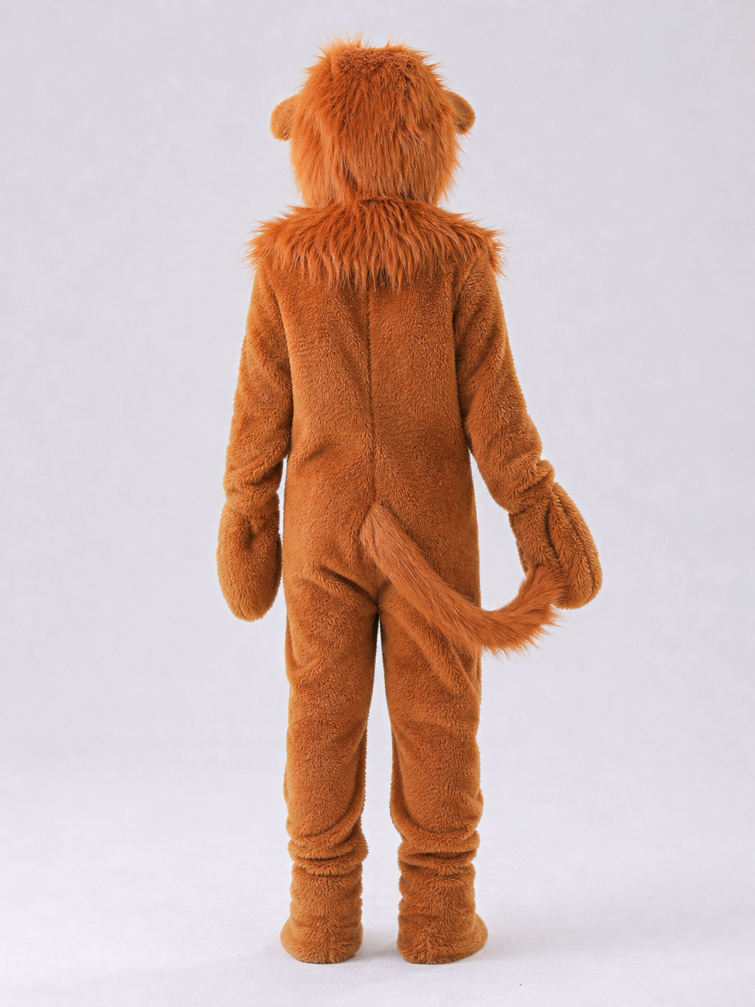 Kids' Lion Costume with Hood and Tail