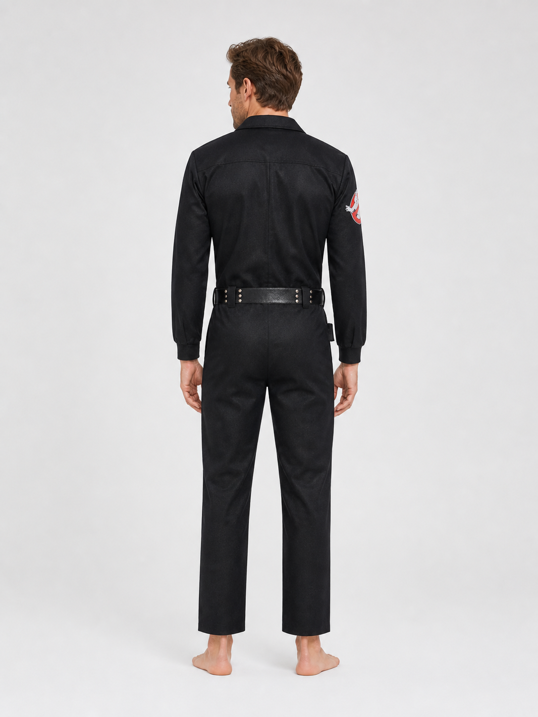 Black Groberson Cosplay Jumpsuit from the Movie back view