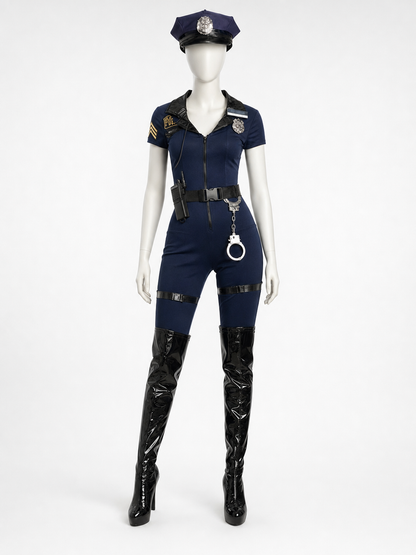 Police Costume for Cosplay, Halloween, and Parties