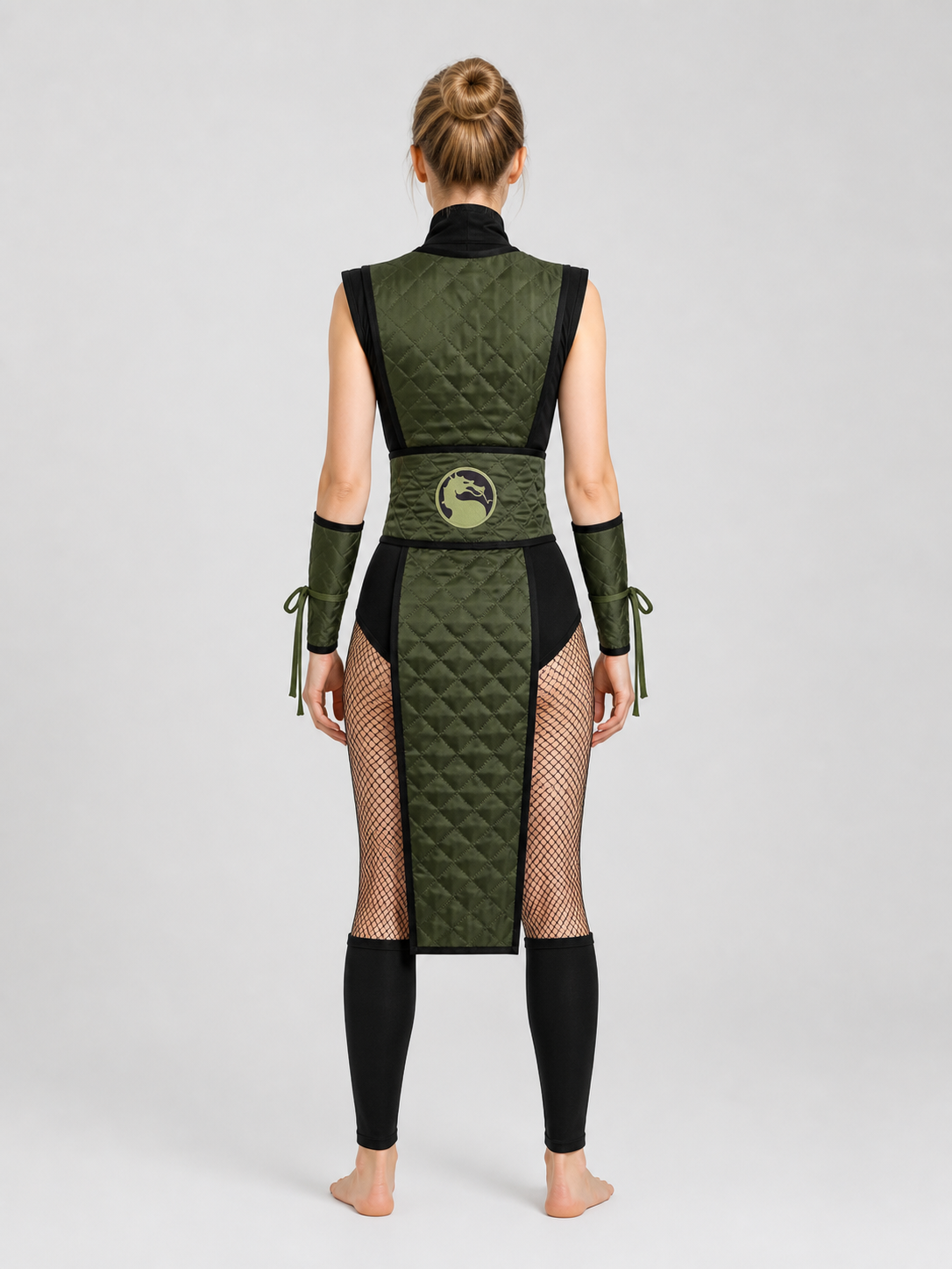 Mortal Kombat Ninja Costume: Scorpion, Sub-Zero back view