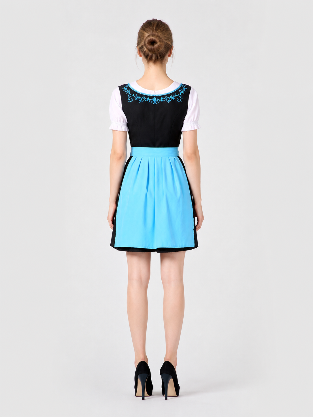 German Corset Costume for a Beer Festival, M-XL back view