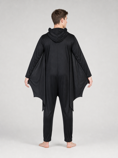 Hooded Bat Costume back view 2