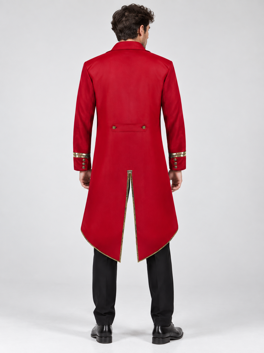 Red Vampire Carnival Costume Tailcoat