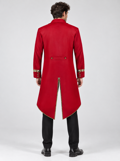 Red Vampire Carnival Costume Tailcoat