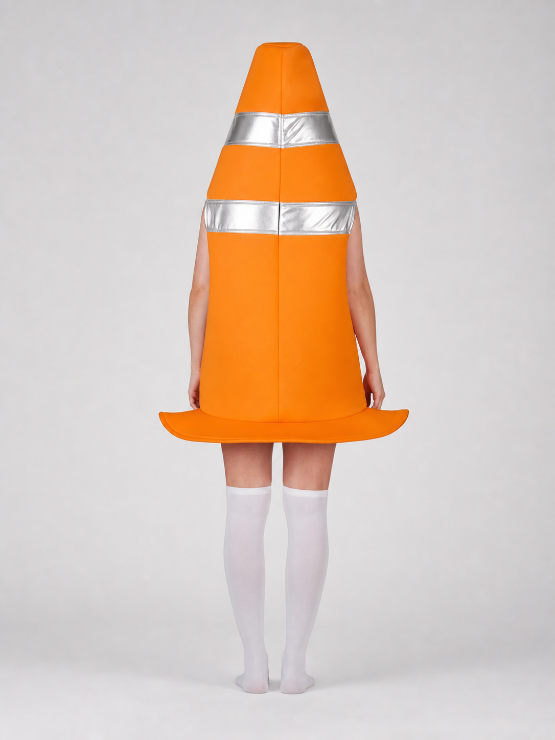 Adult Orange Traffic Cone Costume for Parties