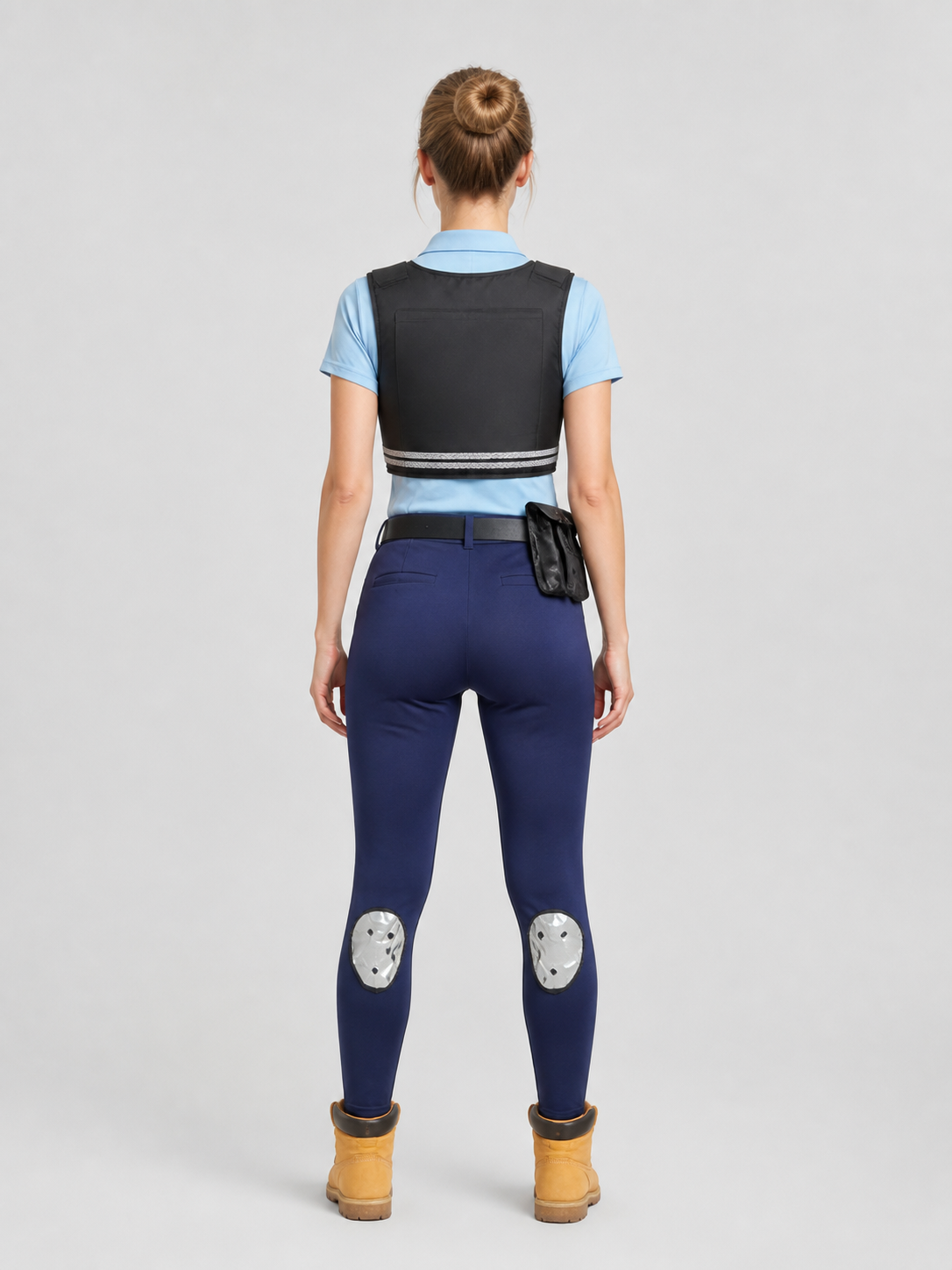 Judy Cosplay Costume from Zootopia, 17 Pieces back view