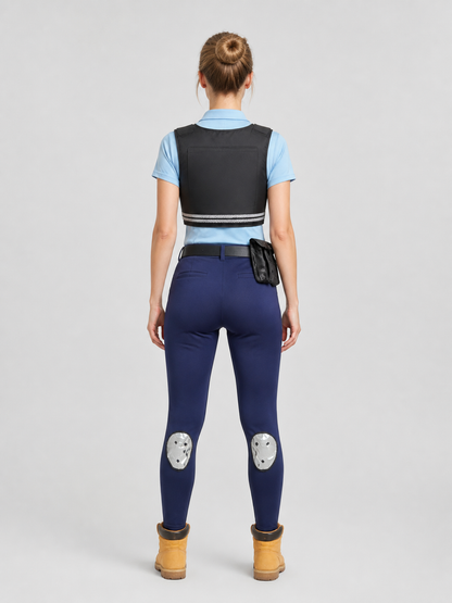 Judy Cosplay Costume from Zootopia, 17 Pieces back view
