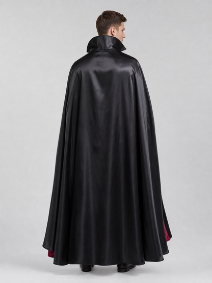 Gothic-Style Vampire Costume for Halloween