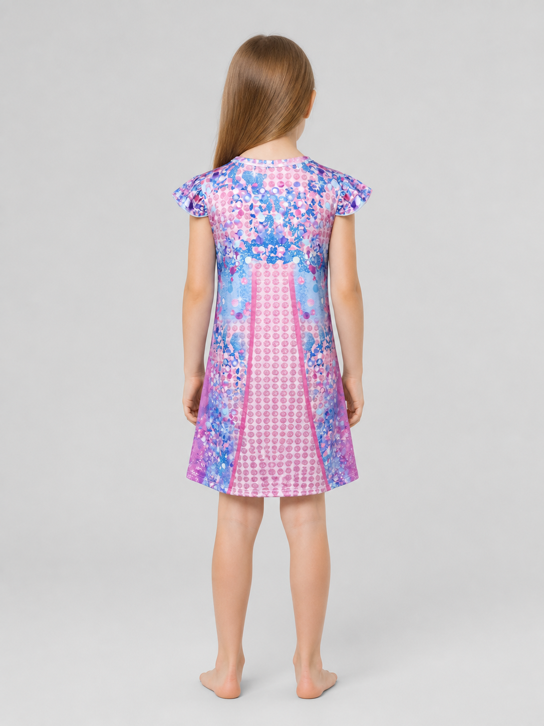 Stage Dress with Bright Dots in Taylor Swift Style back view