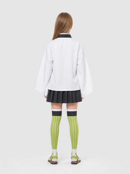 Shinobu Cosplay Costume from Demon Slayer: Kimetsu no Yaiba back view