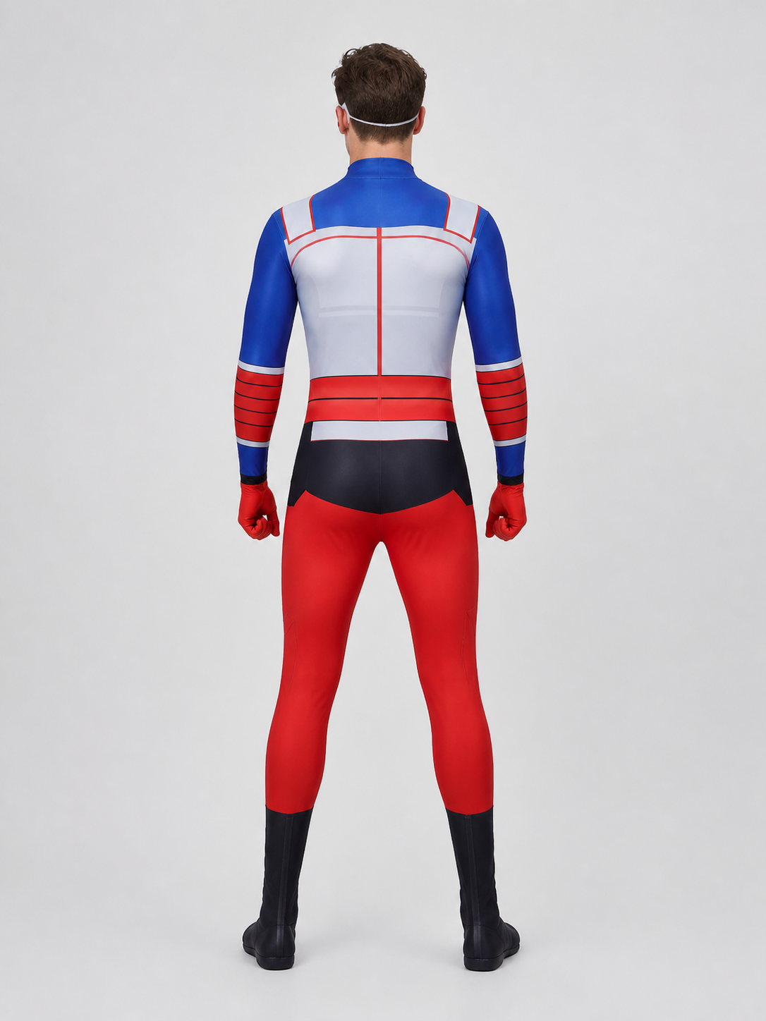 Henry Cosplay Costume: Jumpsuit with Mask back view