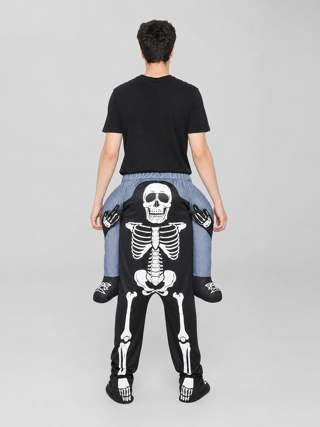 Halloween Skeleton Illusion Costume