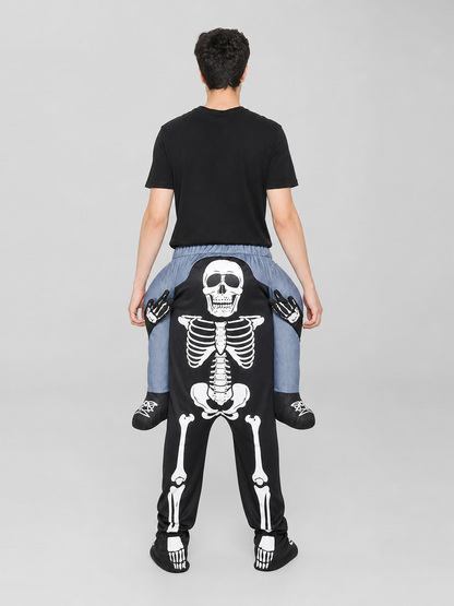 Halloween Skeleton Illusion Costume