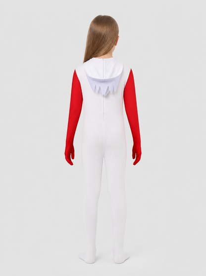 Forky Carnival Costume, One-Piece Jumpsuit back view